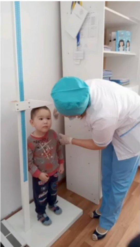 "Балалар жылы" аясында Катонқарағай ауданы бойынша білім бөлімінің "Айгөлек" балабақшасында "Денсаулық күні"