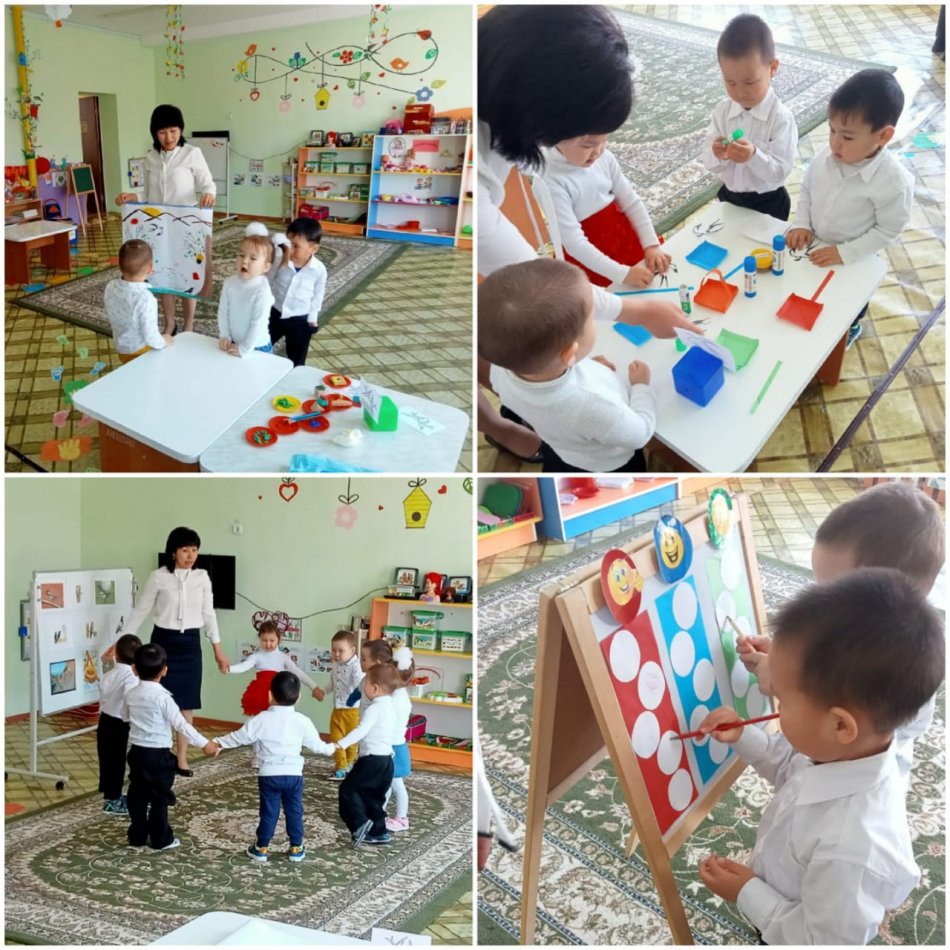"Айгөлек" бөбекжай балабақшасы КМҚК "Бөбек" ортаңғы  тобы.